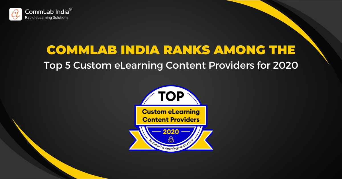 CommLab India: A Top-Ranking Custom eLearning Content Provider for 2020