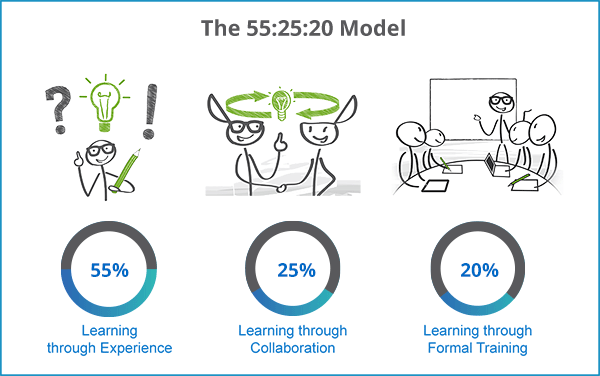 To Apply the 55:25:20 Model of Learning